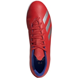Unutarnje cipele adidas X 18.4 U M BB9406 raznobojna crvena 1