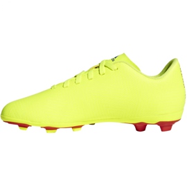 Kopačke Adidas Nemeziz 18.4 FxG Jr CM8509 raznobojna žuta boja 2