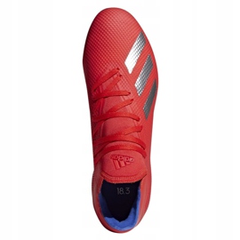 Kopačke Adidas X 18.3 Ag M BC0299 višebojan crvena 2