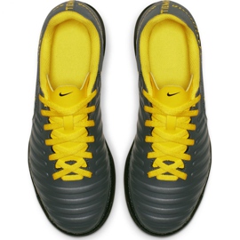 Nike Tiempo Legend 7 Club Tf Jr AH7261-070 nogometne cipele crno siva 2