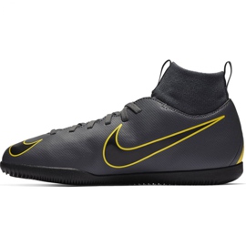 Unutarnje cipele Nike Mercurial Superfly X 6 Club Ic Jr AH7346-070 crno siva 1