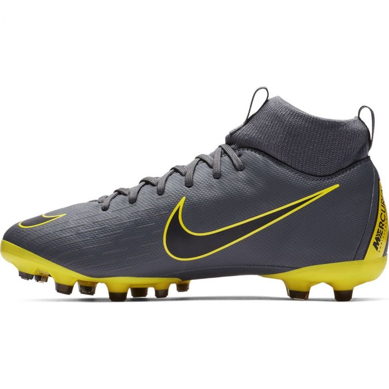 Nike Mercurial Superfly 6 Academy Mg Jr AH7337-070 nogometne cipele višebojan siva 1