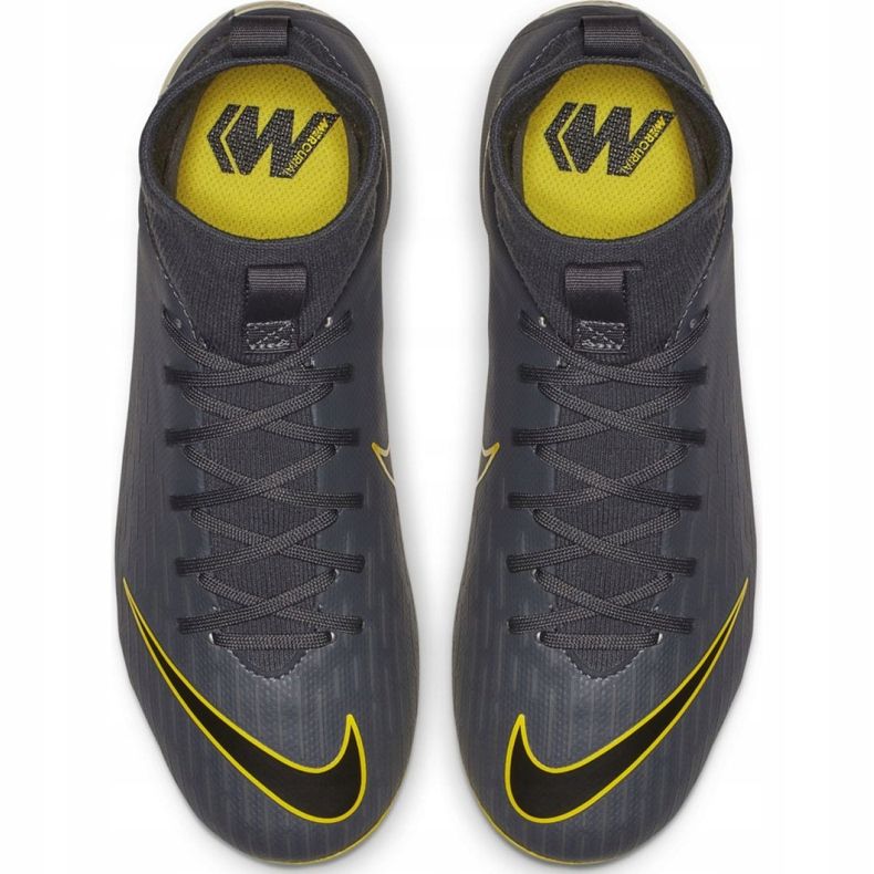 Nike Mercurial Superfly 6 Academy Mg Jr AH7337-070 nogometne cipele višebojan siva 2