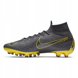 Nike Mercurial Superfly 6 Elite Ag Pro M AH7377-070 nogometne cipele crna siva 1