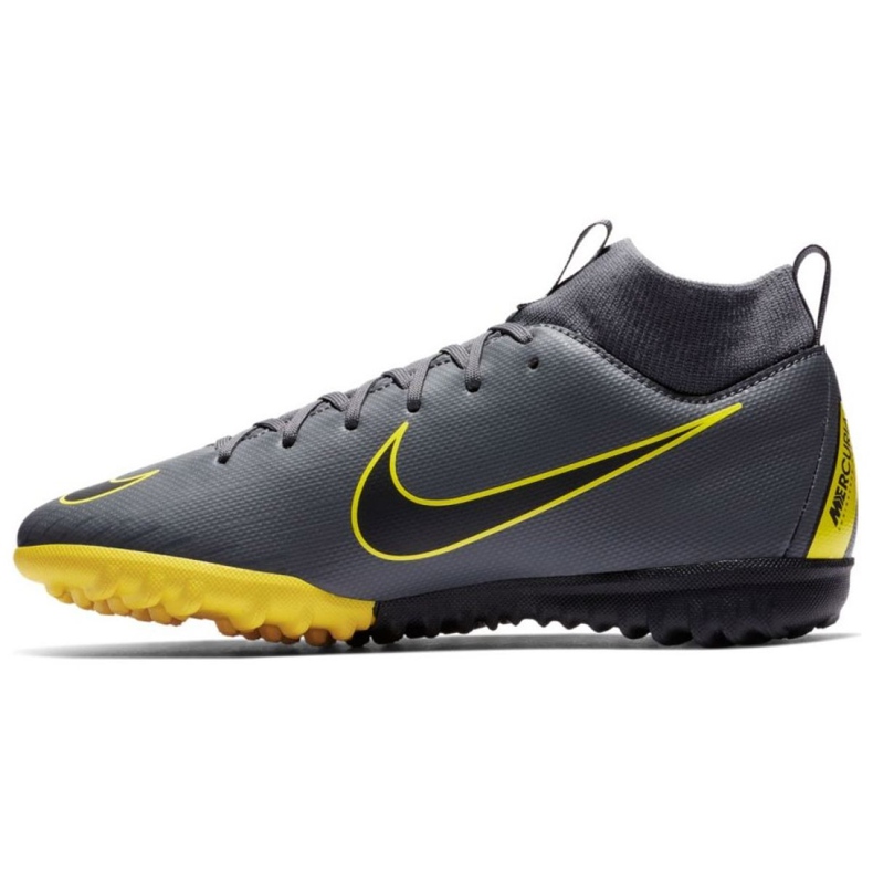 Nike Mercurial SuperflyX 6 Academy Gs Tf Jr AH7344-070 nogometne cipele raznobojna siva 1