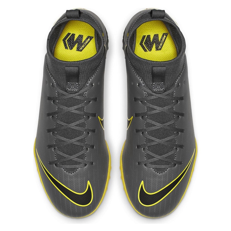 Nike Mercurial SuperflyX 6 Academy Gs Tf Jr AH7344-070 nogometne cipele raznobojna siva 2