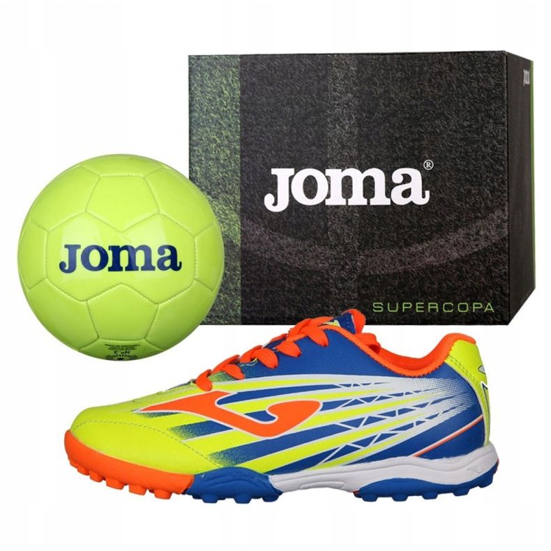 Kopačke Joma Super Copa Jr Tf SCJS.911.TF + Besplatna lopta raznobojna 1