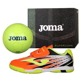 Unutarnje cipele Joma Super Copa Jr U SCJS.908.IN + Ball Gratis raznobojna raznobojna 1