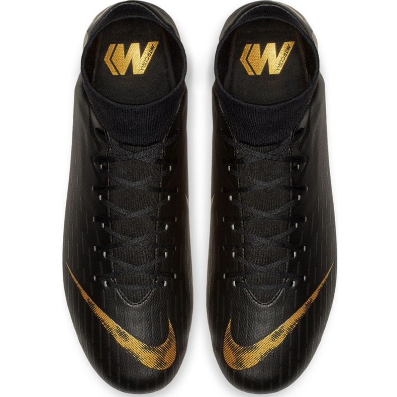 Nike Mercurial Superfly 6 Academy FG / MG M AH7362-077 nogometne cipele crna crna 2