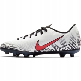 Mercurial Nike Neymar Vapor 12 Club Fg Jr AV4762-170 nogometne cipele višebojan bijela 2
