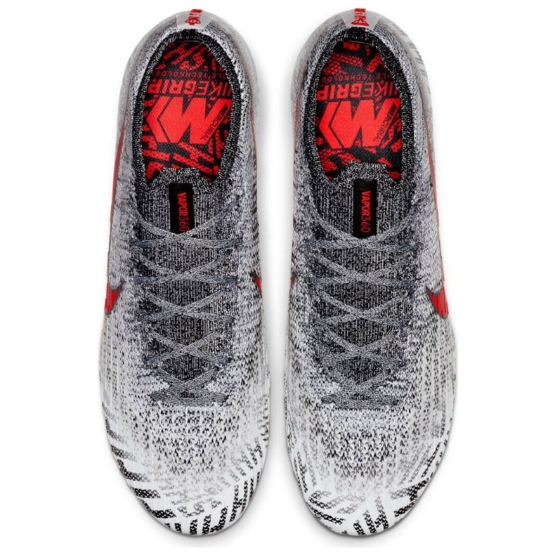 Nike Merurial Vapor 12 Elite Neymar Fg M AO3126-170 nogometne cipele bijela siva 2