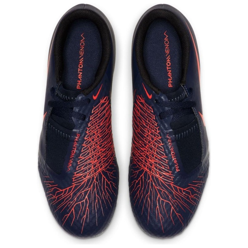 Nike Phantom Venom Academy Fg Jr AO0362-440 nogometne cipele višebojan tamnoplava 2