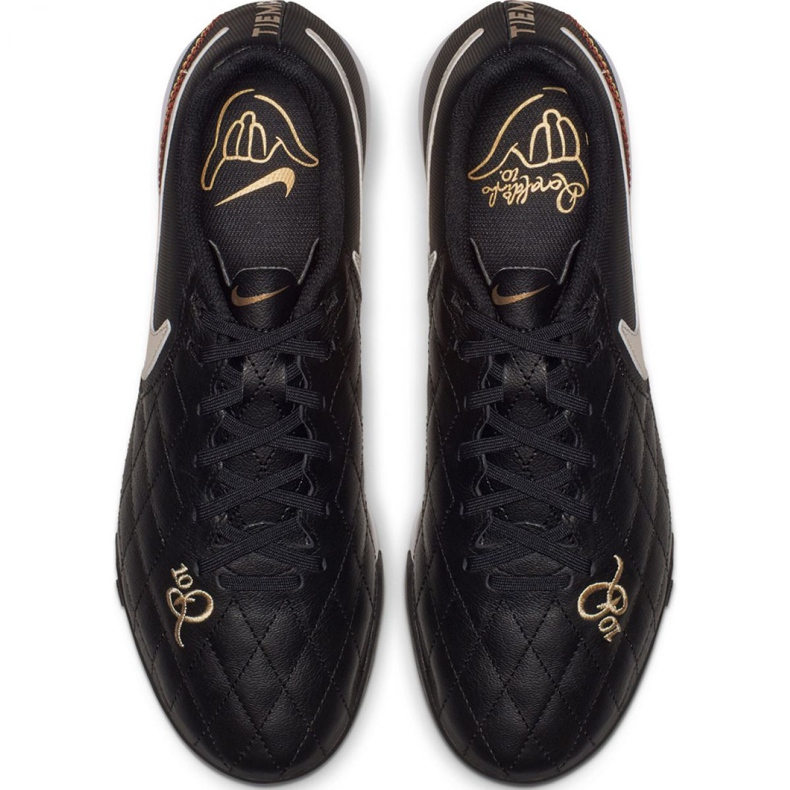 Nike Tiempo Legend X 7 Academy 10R Tf M AQ2218-027 tenisice crno crno 2