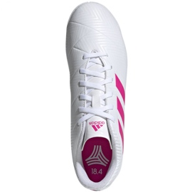Unutarnje cipele adidas Nemeziz 18.4 U M D97995 bijela bijela 1