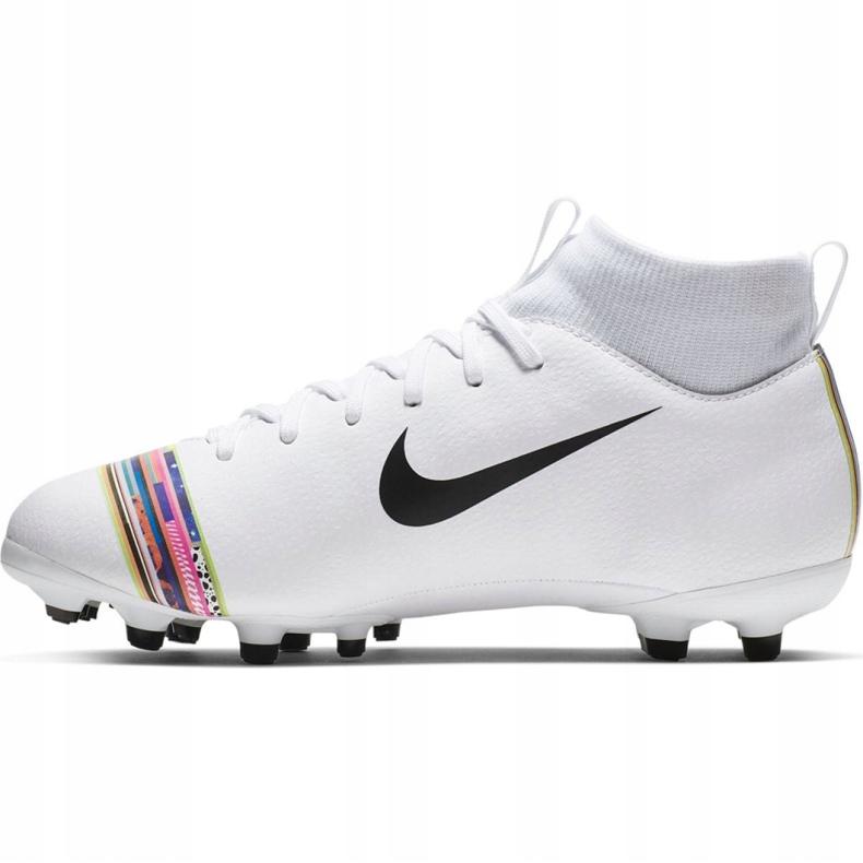 Nike Mercurial Superfly 6 Academy Mg Jr AJ3111-109 nogometne cipele višebojan bijela 2