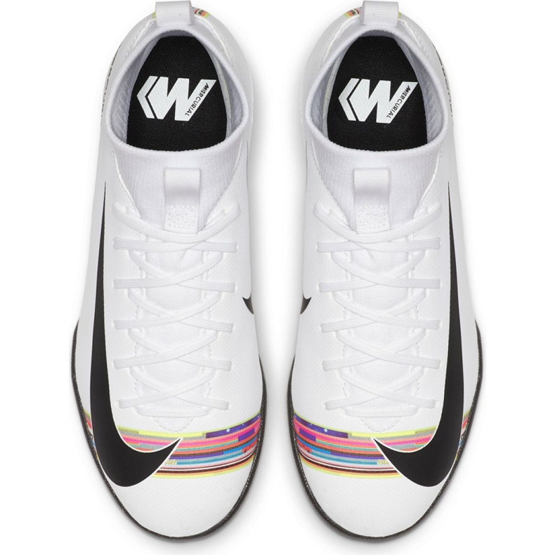 Unutarnje cipele Nike Mercurial Superfly X 6 Academy Ic Jr AJ3110-109 višebojan bijela 2