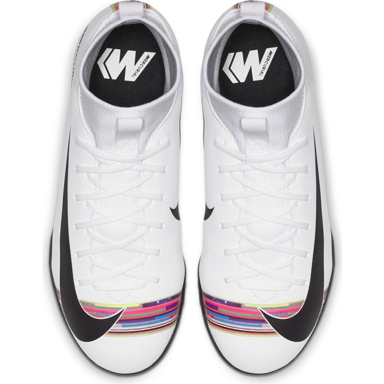 Nike Mercurial Superfly X 6 Academy Tf Jr AJ3112-109 nogometne cipele višebojan bijela 2