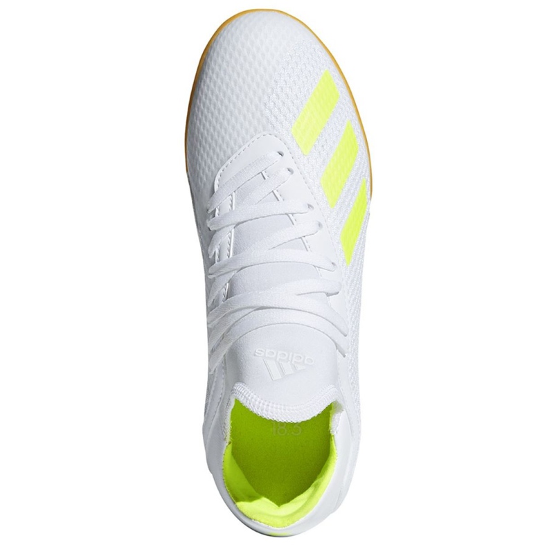 Unutarnje cipele adidas X 18.3 U Jr BB9397 raznobojna bijela 2