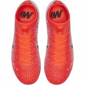 Nike Mercurial Superfly 6 Academy Mg Jr AH7337-801 nogometne cipele višebojan crvena 1