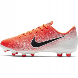 Nike Mercurial Vapor 12 Academy Mg Jr AH7347-801 nogometne cipele višebojan crvena 2