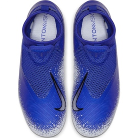 Nike Phantom Vsn Academy Df FG / MG Jr AO3287-410 nogometne cipele raznobojna plava 2