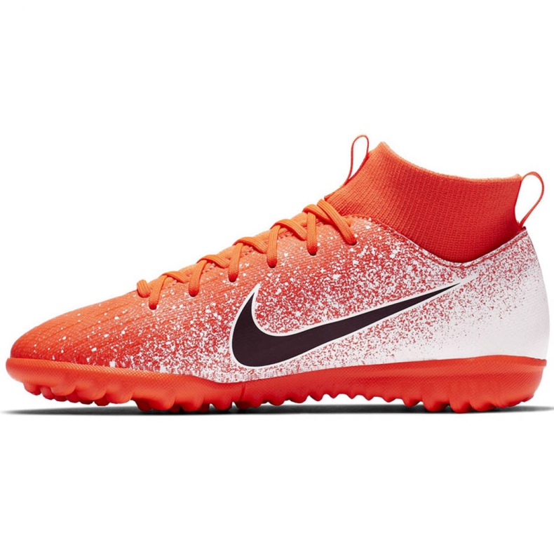 Nike Mercurial Superfly X 6 Academy Tf Jr AH7344-801 nogometne cipele višebojan narančasta 2