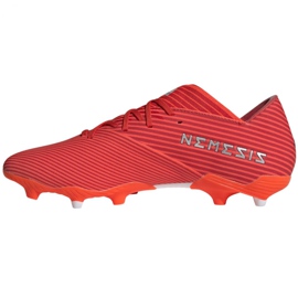 Adidas Nemeziz 19.2 Fg M F34385 kopačke crvena crvena 2