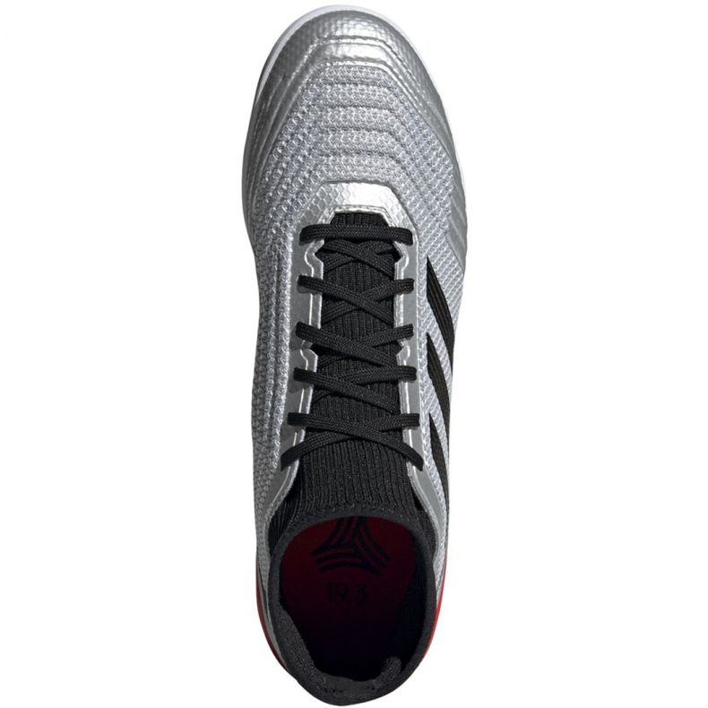 Unutarnje cipele adidas Predator 19.3 U M F35614 siva srebro 2