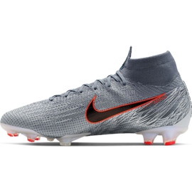 Nike Mercurial Superfly 6 Elite Fg M AH7365-008 nogometne cipele siva siva 2