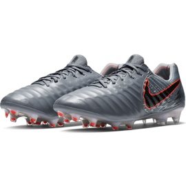 Nike Tiempo Legend 7 Elite Fg M AH7238-408 nogometne cipele siva siva 2