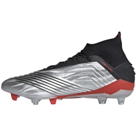 Adidas Predator 19.1 Fg M F35607 kopačke siva srebro 1