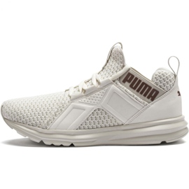 Patike za trčanje Puma Enzo Knit Nm Wn s Whisper W 192440 03 bijela siva 2