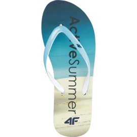 Papuče 4f W H4L19-KLD004 34S svijetlo plave plava višebojan 1