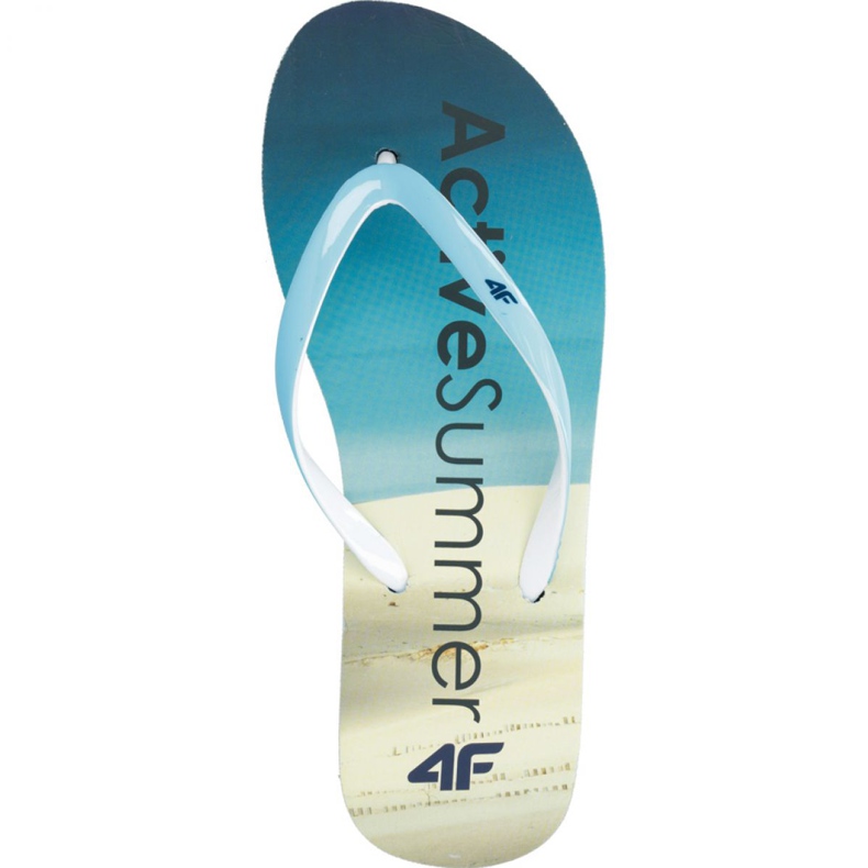 Papuče 4f W H4L19-KLD004 34S svijetlo plave plava raznobojna 1