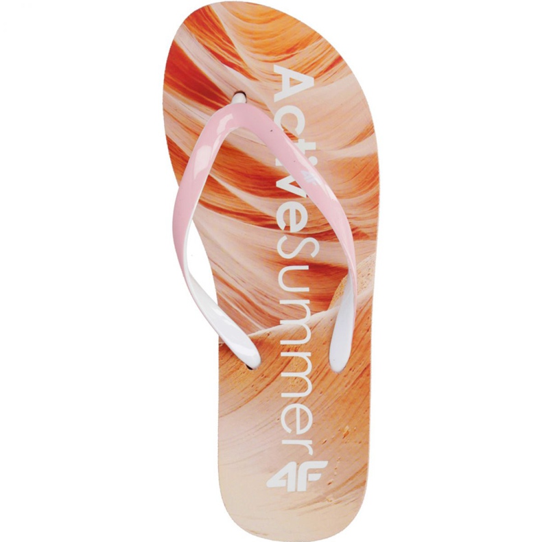 Papuče 4f W H4L19-KLD004 64S losos višebojan višebojan 1