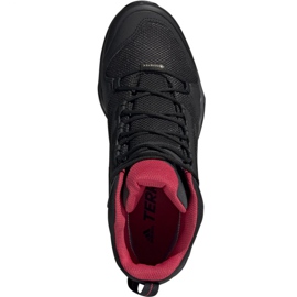 Cipele za planinarenje adidas Terrex AX3 Mid Gtx W BC0590 crno 1