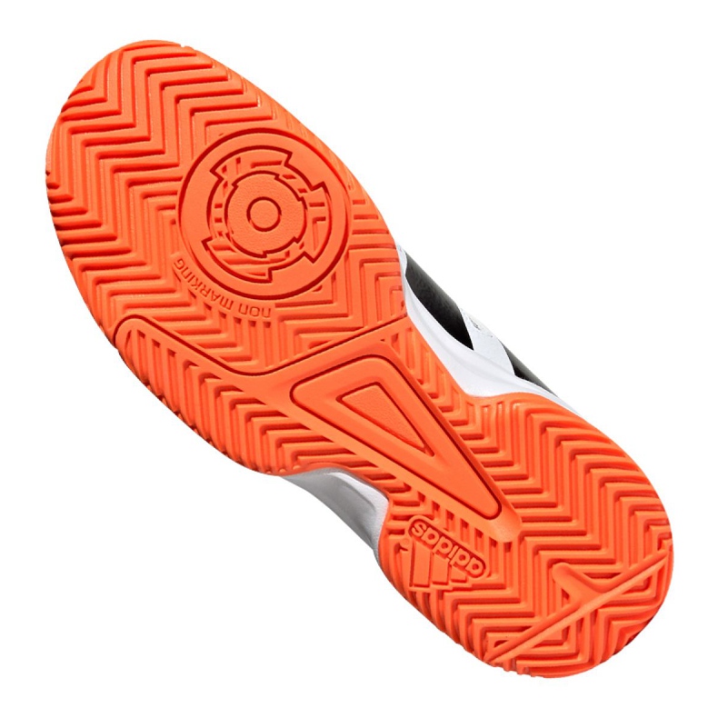 Rukometne cipele Adidas Stabil Jr F33830 raznobojna siva 2