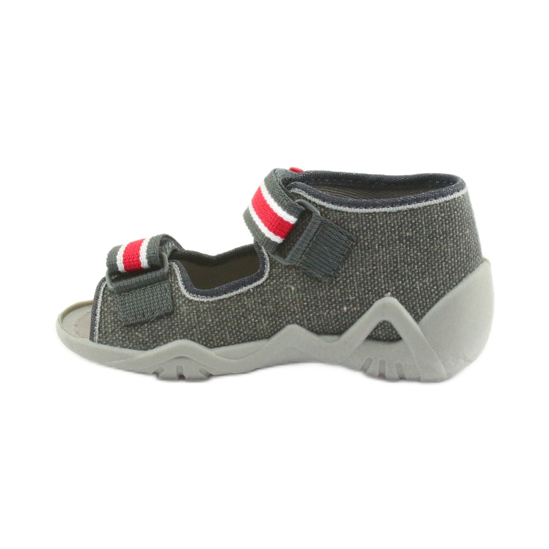 Dječje papuče Napa Befado 250P089 sive crvena siva 2