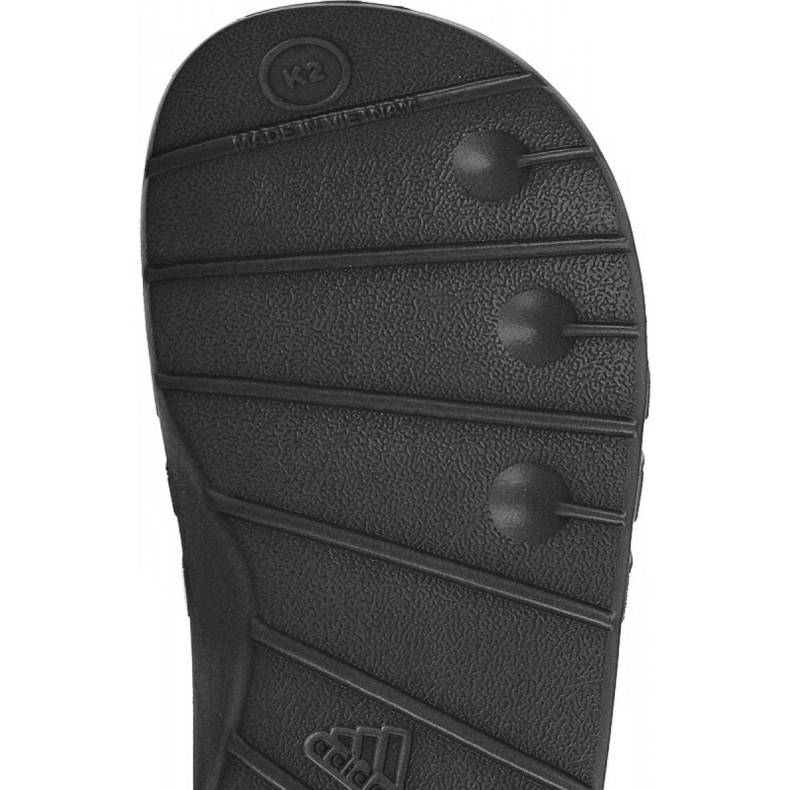 Adidas Duramo Slide K Jr G06799 papuče bijela crna 1
