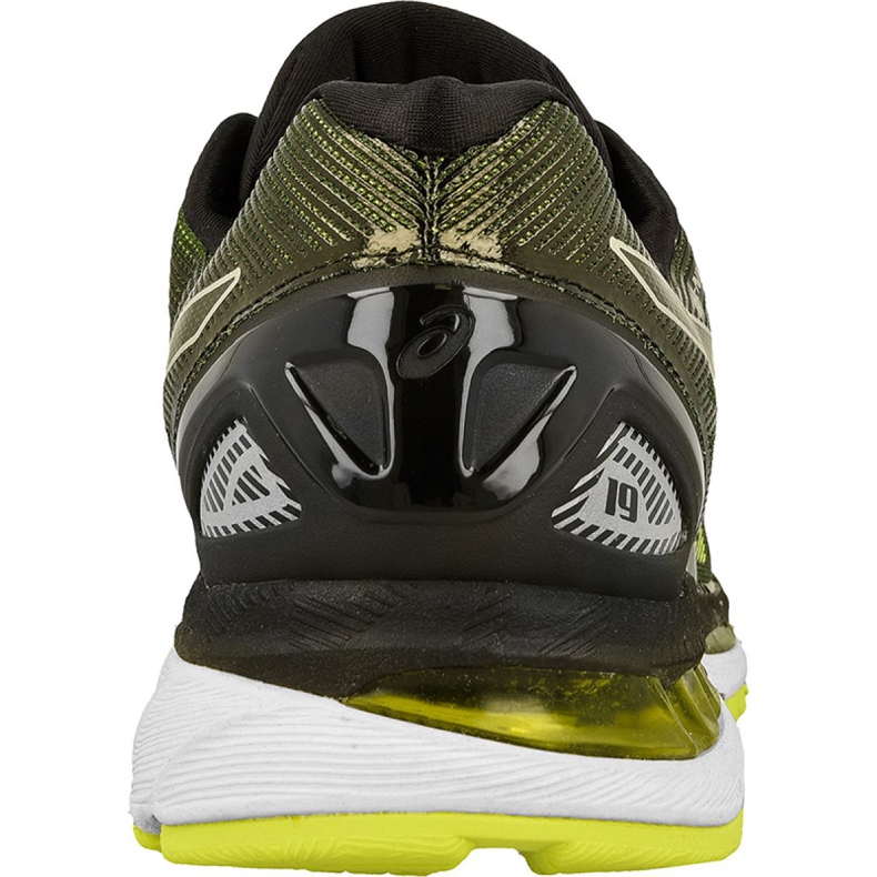 Patike za trčanje Asics Gel-Nimbus 19 M T700N-9007 crno žuta boja 2