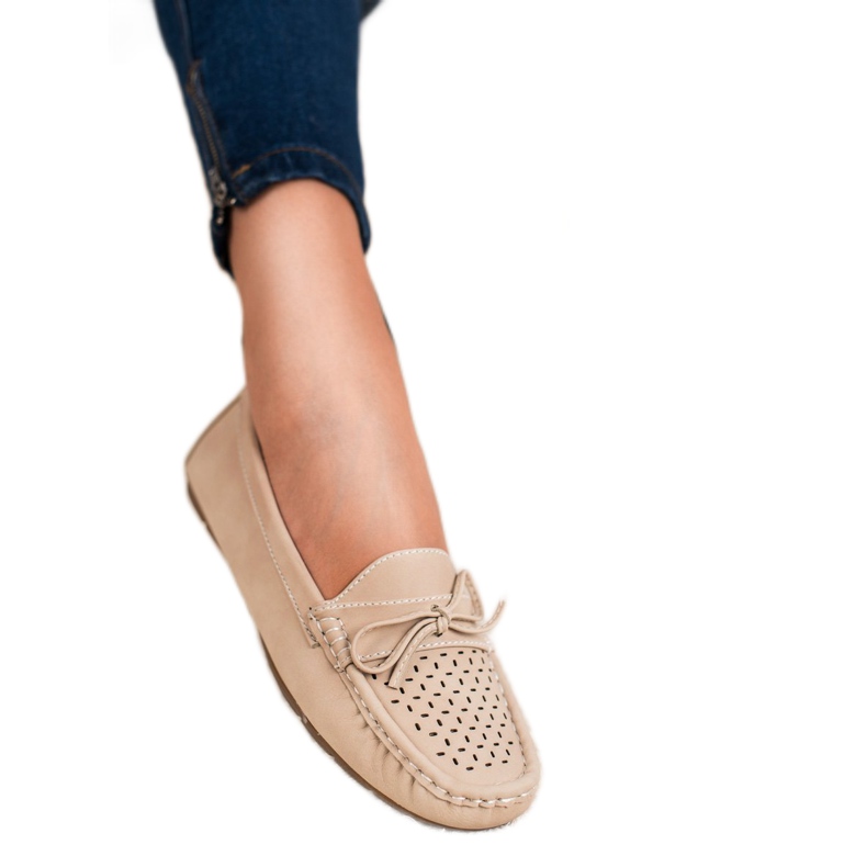 SHELOVET Ležerne mokasine smeđa 2