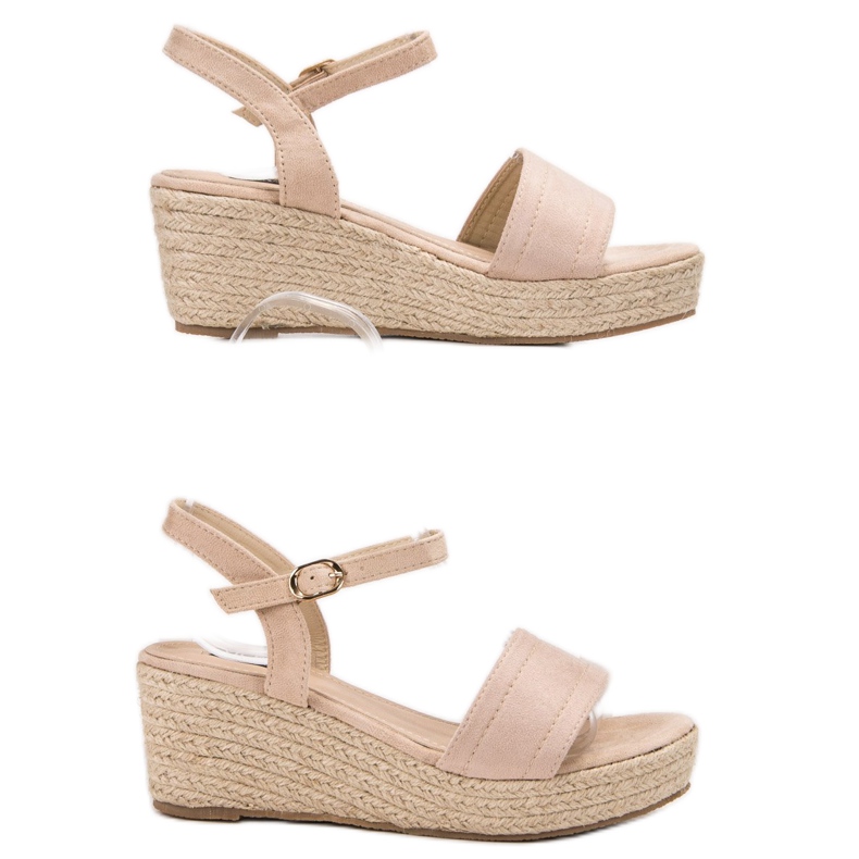 Vices Sandale na platformi smeđa 2