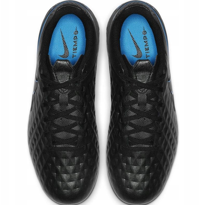 Nike Tiempo Legend 8 Academy FG / MG Jr AT5732 004 nogometne cipele crna crna 1