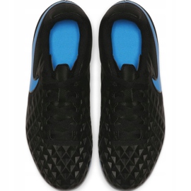 Nike Tiempo Legend 8 Club FG / MG Jr AT5881-004 nogometne cipele crno crno 1