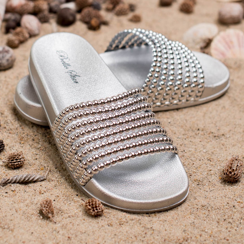 Bello Star Ženske gumene papuče siva 2