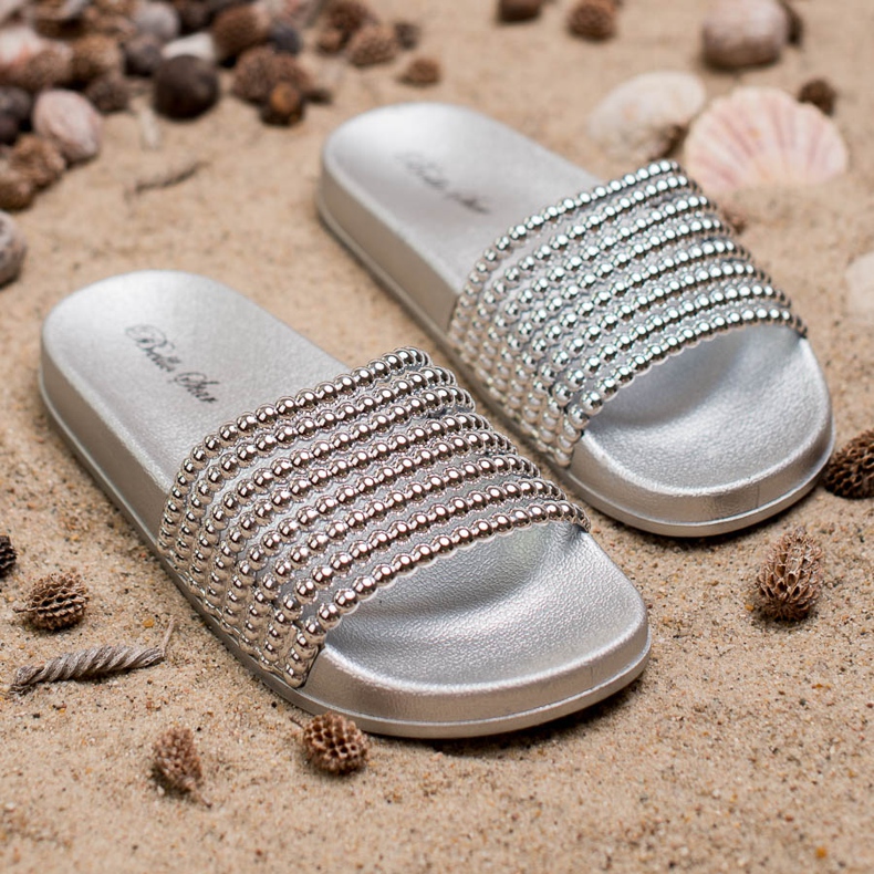 Bello Star Ženske gumene papuče siva 1