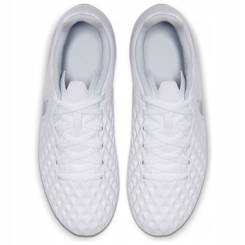 Nike Tiempo Legend 8 Club FG / MG Jr AT5881-100 nogometne cipele raznobojna bijela 2