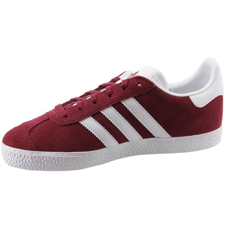 Crvene cipele Adidas Gazelle Jr CQ2874 bijela crvena 1
