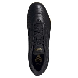 Unutarnje cipele adidas Predator 19.4 In Sala M F35633 crna crna 2