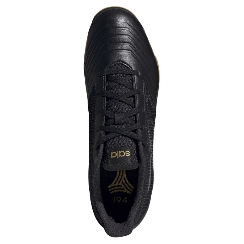 Unutarnje cipele adidas Predator 19.4 In Sala M F35633 crna crna 2